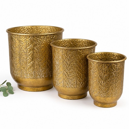 3er set metall - 3er, Übertöpfe