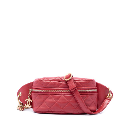 Chanel gesteppt lammleder - chanel, cc