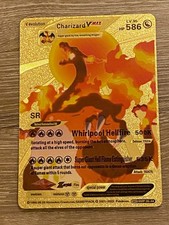 Charizard Vmax Gold Karte Card