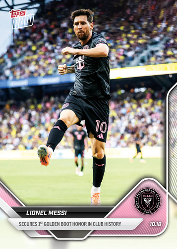 Tcs 3222 topps - tcs, messi