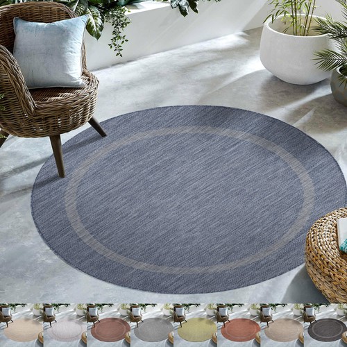 Rund outdoor teppich - rund,