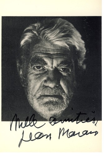 Jean marais autogramm - marais, ++autogramm++