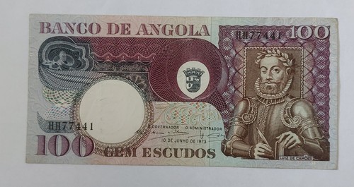 Banknoten angola 100 escudos - angola,