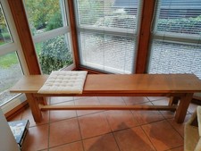 Holzsitzbank, Eiche massiv. Innenbereich