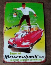 Blechschild  Messerschmitt