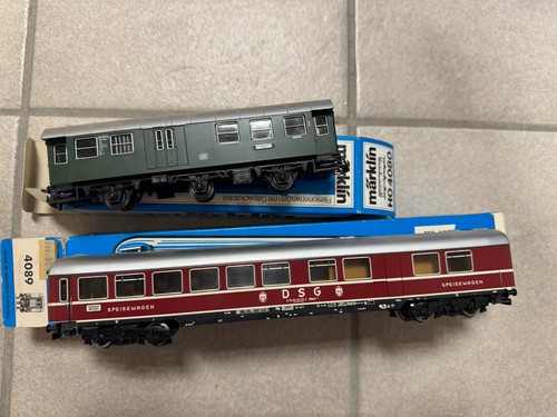 Paket wagons h0 märklin - 2x,