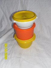 Tupperware 3 kleine Schüsseln mit Sonnendeckel