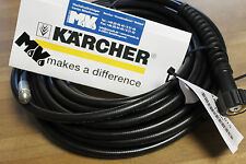 Rohrreinigungsschlauch mit Düse DN6 300BAR 15 Meter für KÄRCHER Profi
