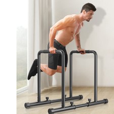 DE Sport Dip Barren Dip Station 500 kg Höhenverstellbar Push Up Bars Station NEU