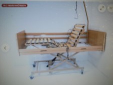 Elektrisches Krankenbett Pflegebett Burmeier Westfalia 3 Reha 90 x 200 cm K4269