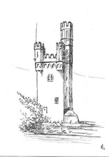 Original Tuschezeichnung