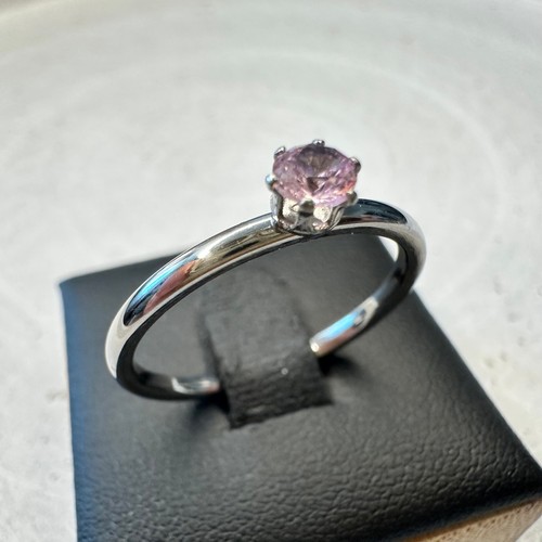 Ring versilbert zirkonia - ring,