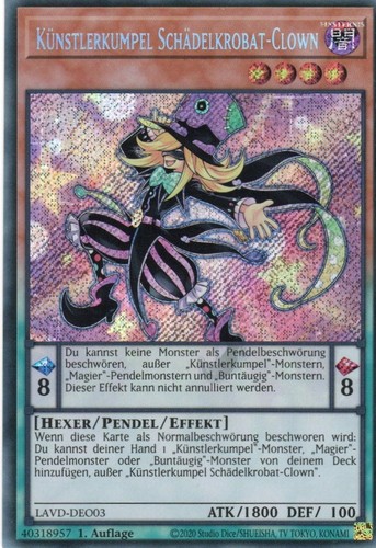 Yugioh künstlerkumpel - yugioh, 1x