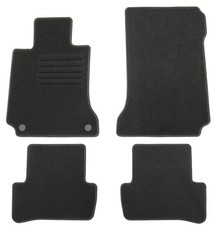 Fußmatten Set für Mercedes W204 S204 C-Klasse 2007-2014 Autoteppiche Passform