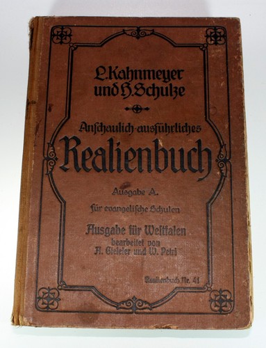 Realienbuch 41 1922 - nr.,