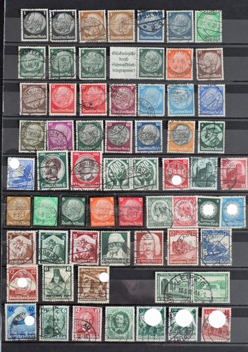 Briefmarken 1933 1936 - briefmarken, dr
