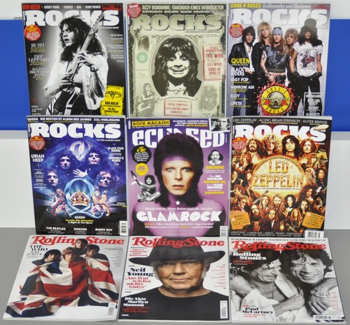 Rock magazin rocks rolling - rock,