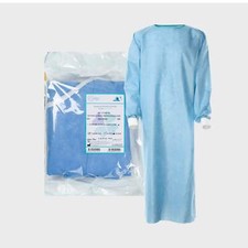 ZenMed OP-Kittel Blau