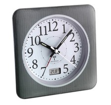 TFA 60.1502.10 Funkwecker analog Temperaturanzeige Funkuhr DCF-77 Snooze Wecker