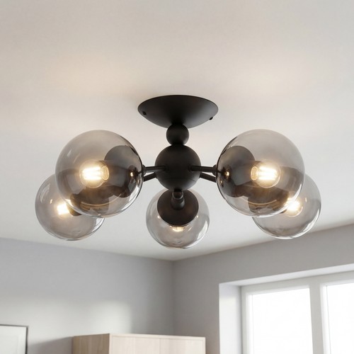 Deckenlampe retro kugelschirm - retro,