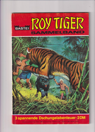 Roy tiger sammelband bastei - roy,