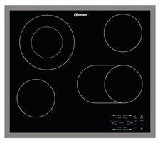 Bauknecht CTAR9642IN autarkes 60 cm Glaskeramik Kochfeld/Herdplatte 4 Zone(n)