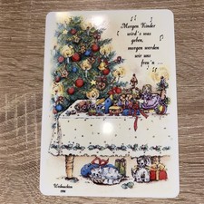 Eschenbach Weihnachtskarte 1996 Porzellan 