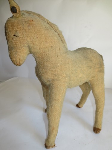 Altes steiff pferd 26 cm - ur-altes,