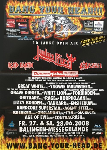Bang your head - head, 2008