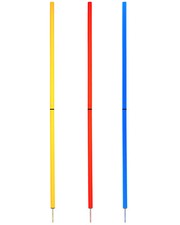 3 x Slalomstangen aus