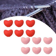 6 Stück Stricknadel Stopper