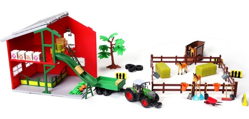 Bburago farmland pferdestall - farmland,