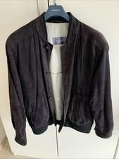 Bugatti Herren Wildlederjacke Größe XL Blau