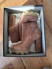 Vic Matie Brown Braun NEU Stiefelette Gr. 37 1/2