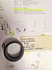 Maico M 250 B Gummi/Dichtung für Luftfilter - 4846 NOS