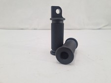 Harley-Davidson Universal  Soziusrasten-Set Rubber schwarz Thunderbike