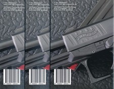 3x SCHIEßBUCH mit Fehlern für Sportschützen - Walther PPQ Classic - DIN A6
