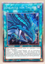 Das Auge von Timaeus Platin Secret Rare Yugioh deutsch Dunkler Magier Deck RA04