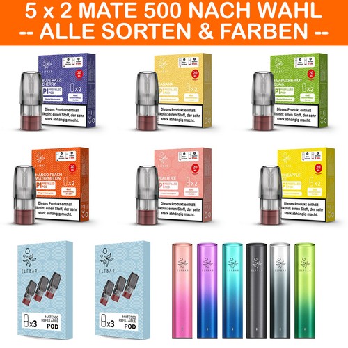 Elf bar mate 500 - elf,