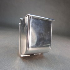 Antik Klappaschenbecher DB / RB Wandascher Vintage Aluminium Zug Aschenbecher N7