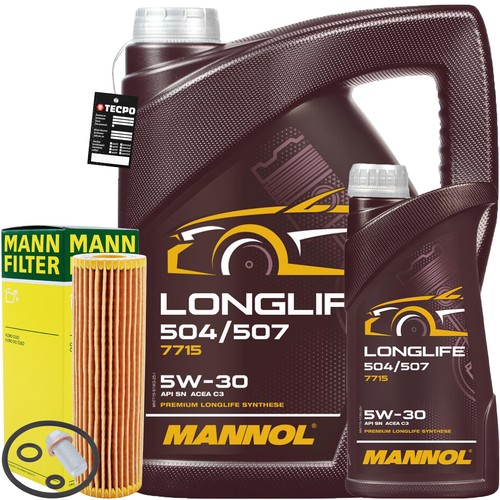 Mann ölfilter mannol - Ölfilter+, 6l