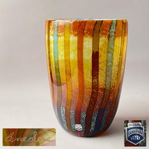 Cenedese murano multi streifen - cenedese,