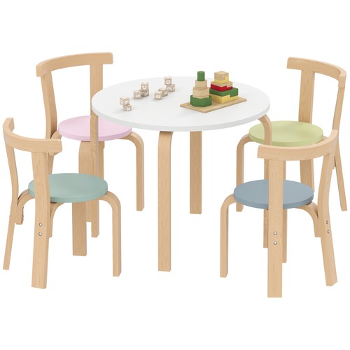 Kindertisch holz mit - holz, 4