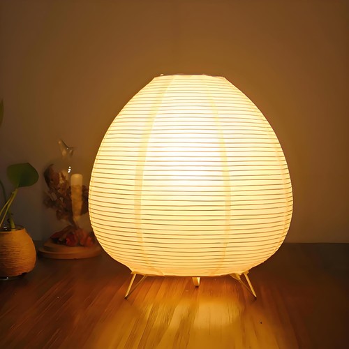 Reispapier tischlampe e14 - tischlampe,
