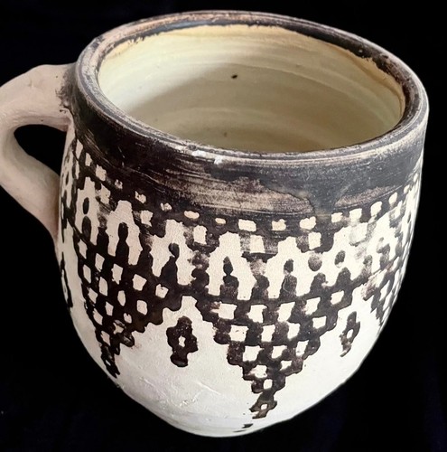 Marokkanischer tonbecher - marokkanischer,