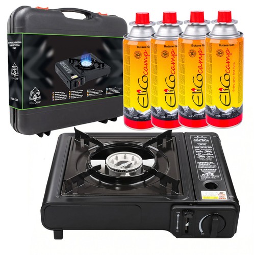 Camping gaskocher 2in1 mit - camping,