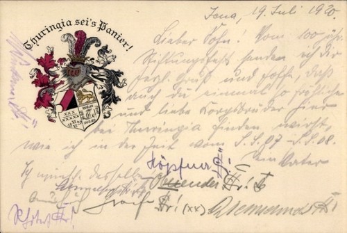 Studentika jena corps - ak, jena,