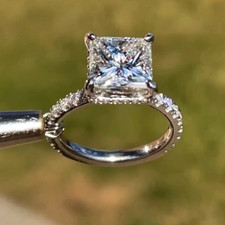 2,89 TCW Prinzessin Moissanit