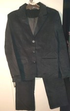 Schwarzer Feincord - Business