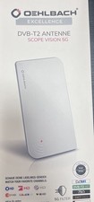 Oehlbach DVB-T2 Antenne Scope Vision 5G – Top Empfang, HD, 5G Filter, Weiß